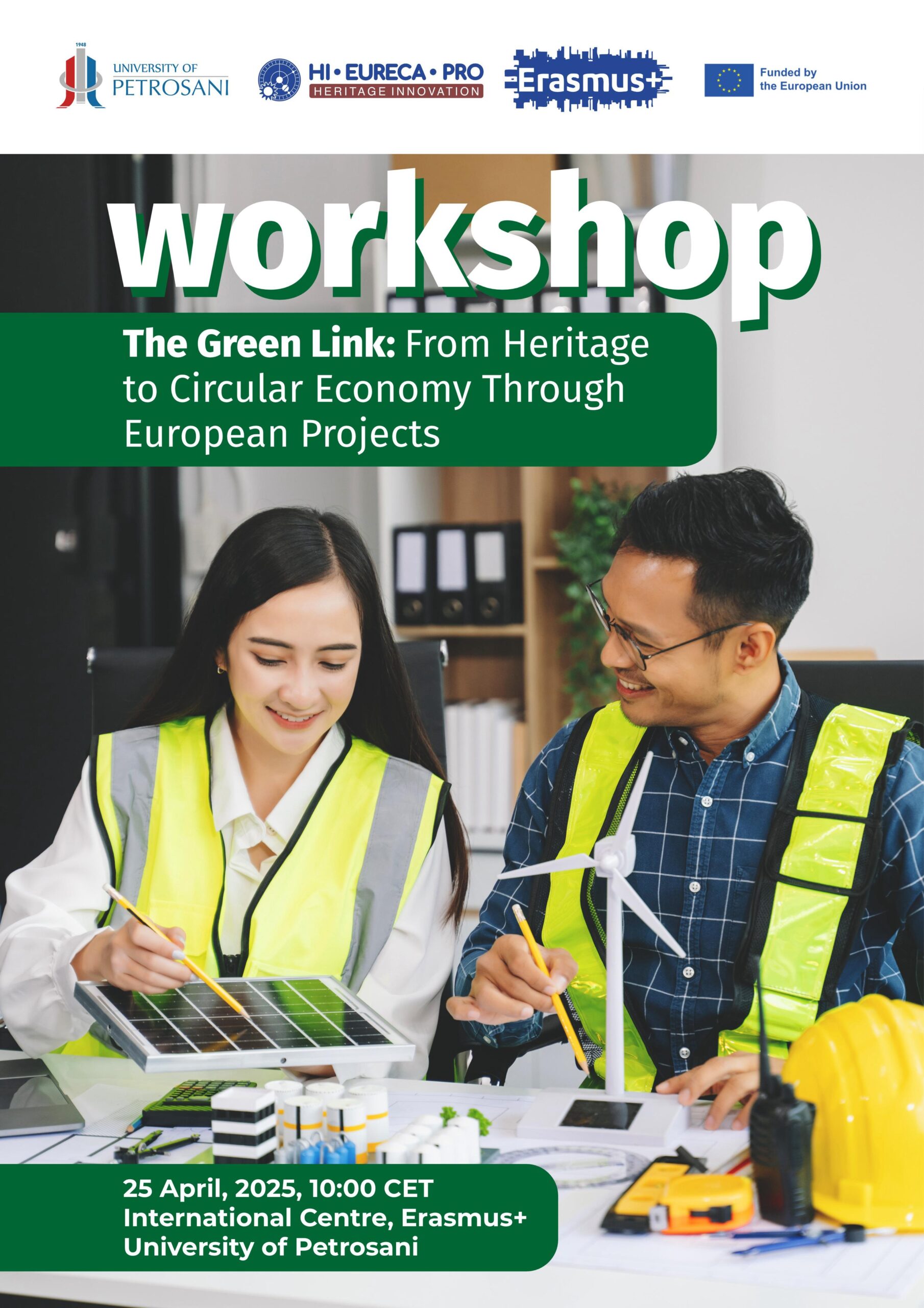 Workshop - The green link - From Heritage to Circular Economy Through European Projects